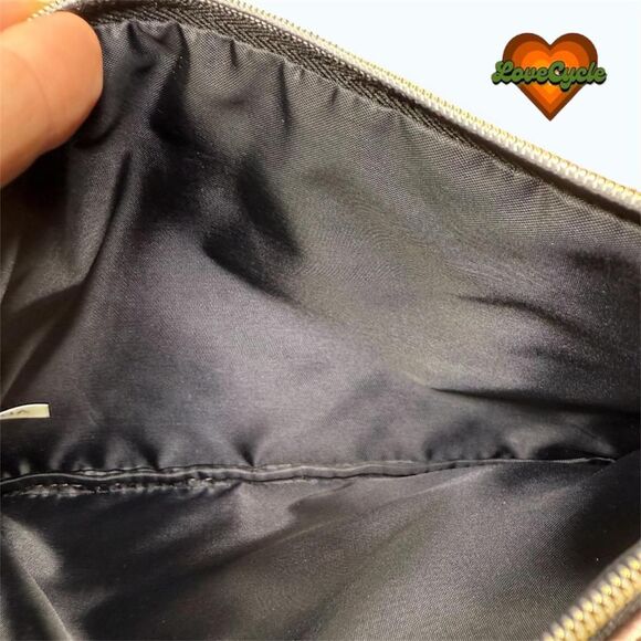 Women's Makeup Bag Bundle : Bronze Chevron & Tortoiseshell Gloss Clutch - Picture 8 of 8